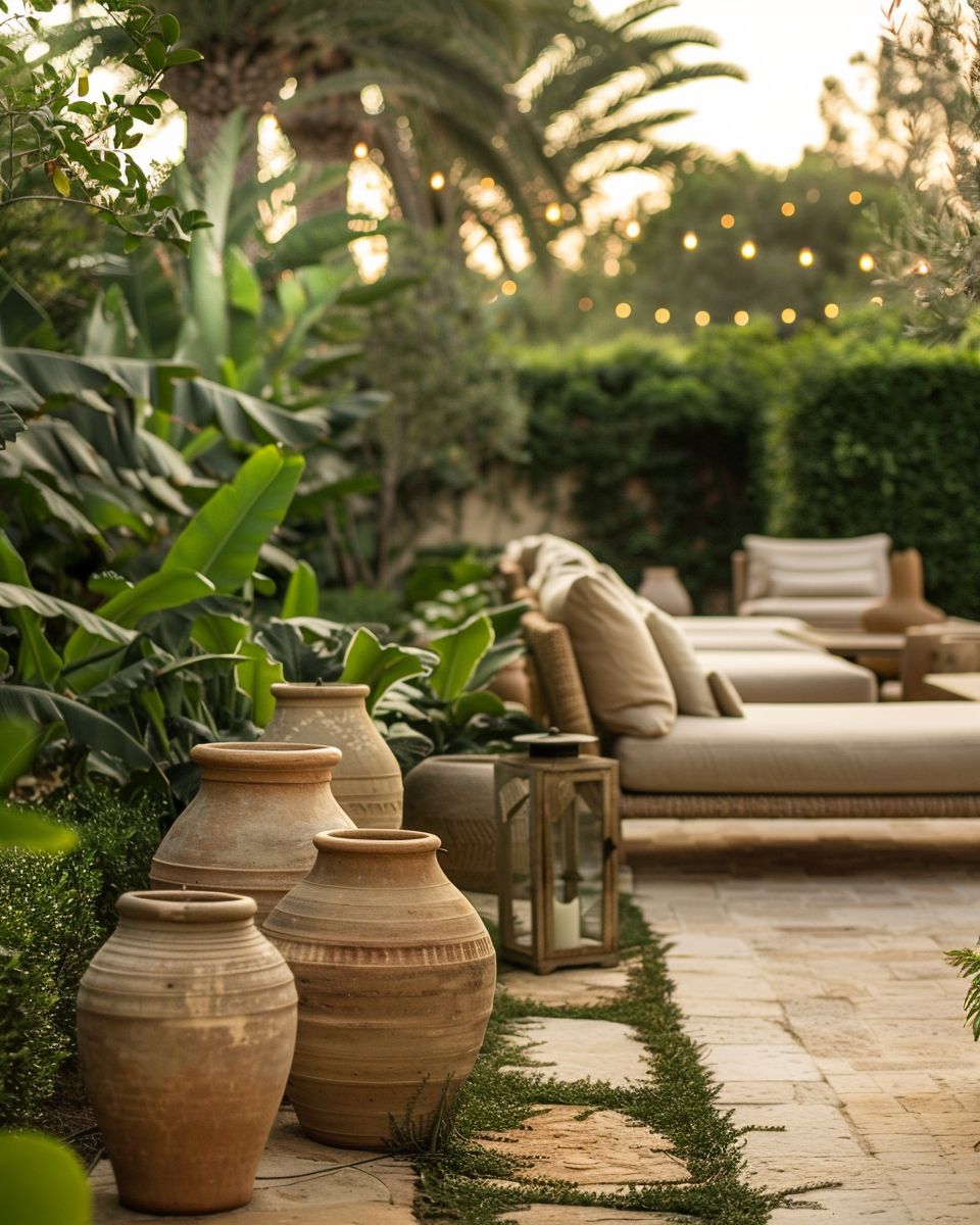 Ideen für Luxus-Garten- Dekoriere mit handgefertigten Keramikelementen