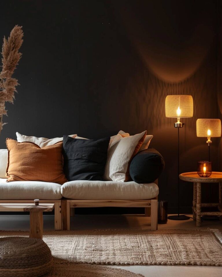 Wandfarbe Schwarz: 20 stilvolle Ideen zur Gestaltung - Hygge and Home