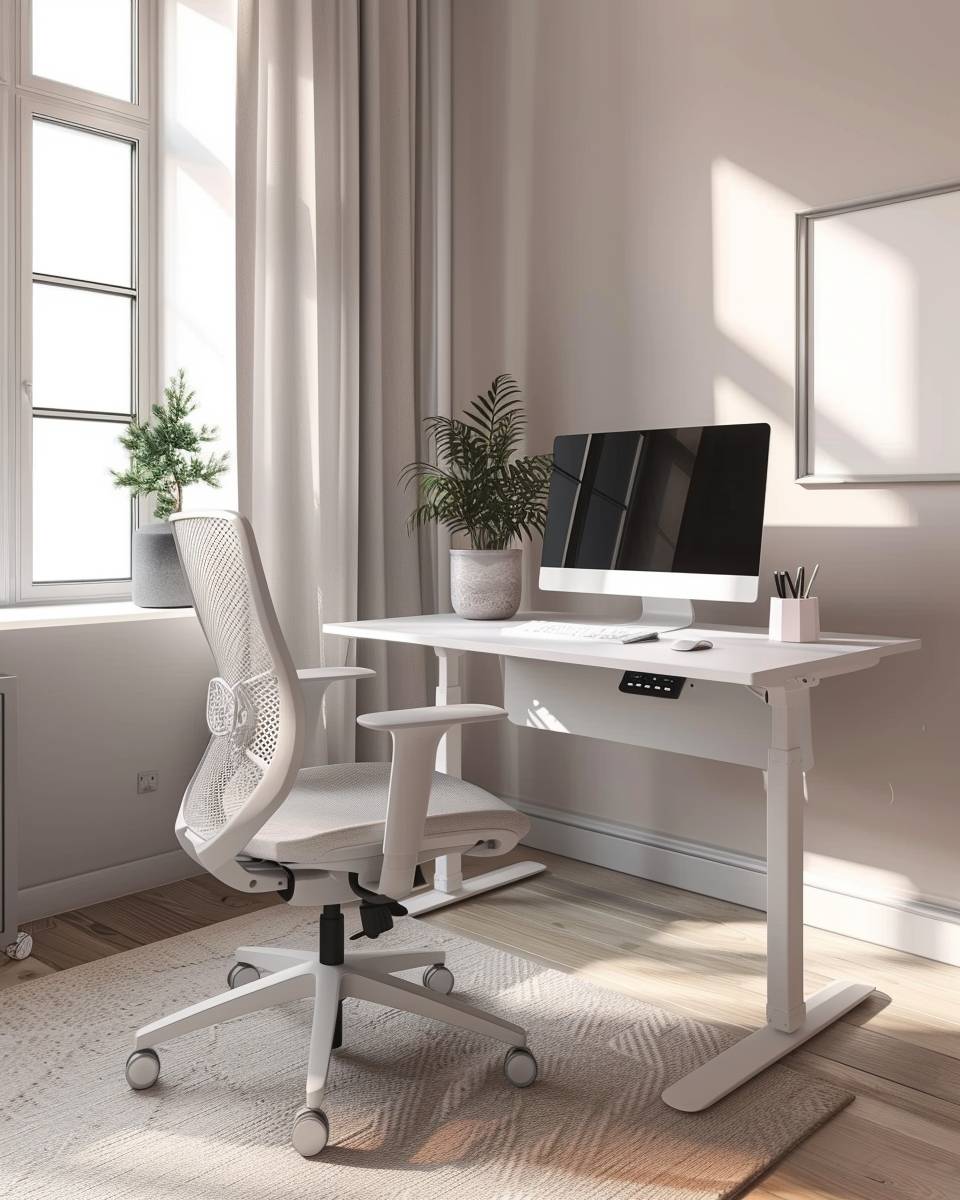 Inspiration: ergonomischen Arbeitsplatz einrichten- Schaffe eine ruhige Umgebung ohne Ablenkung