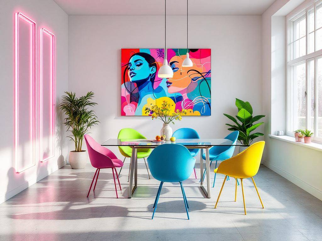Inspiration: Einrichtung mit Neonfarben-Setze Akzente mit knalligen Neon-Stühlen