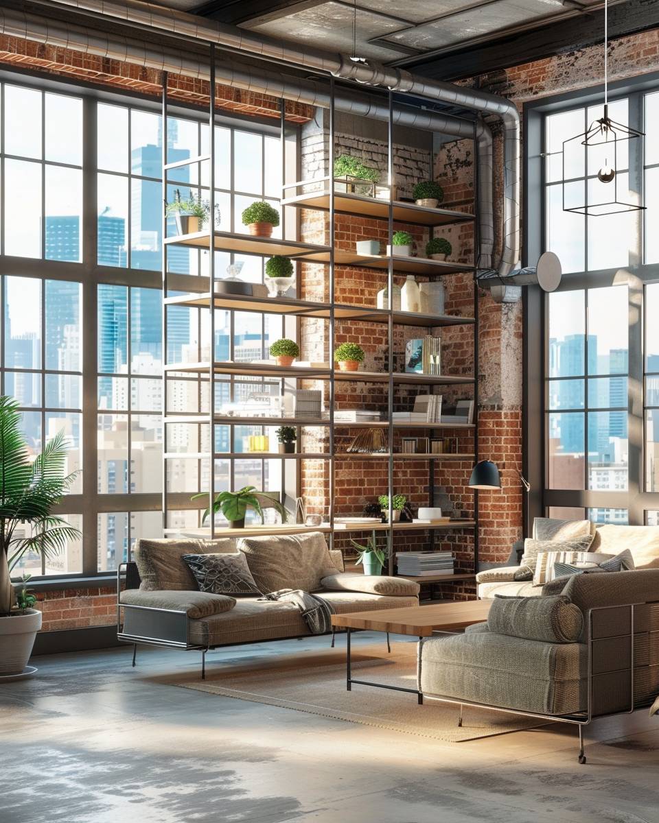 Einrichtungsstil: Urban Style- Baue offene Regalsysteme für lockeres Flair