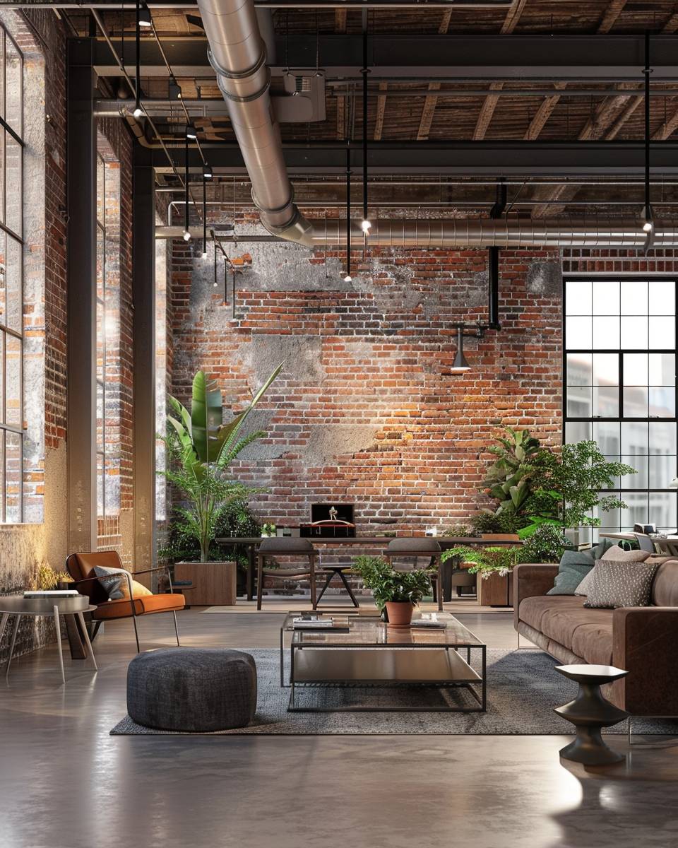 Einrichtungsstil: Urban Style- Bringe sichtbare Rohre als Designelement ein