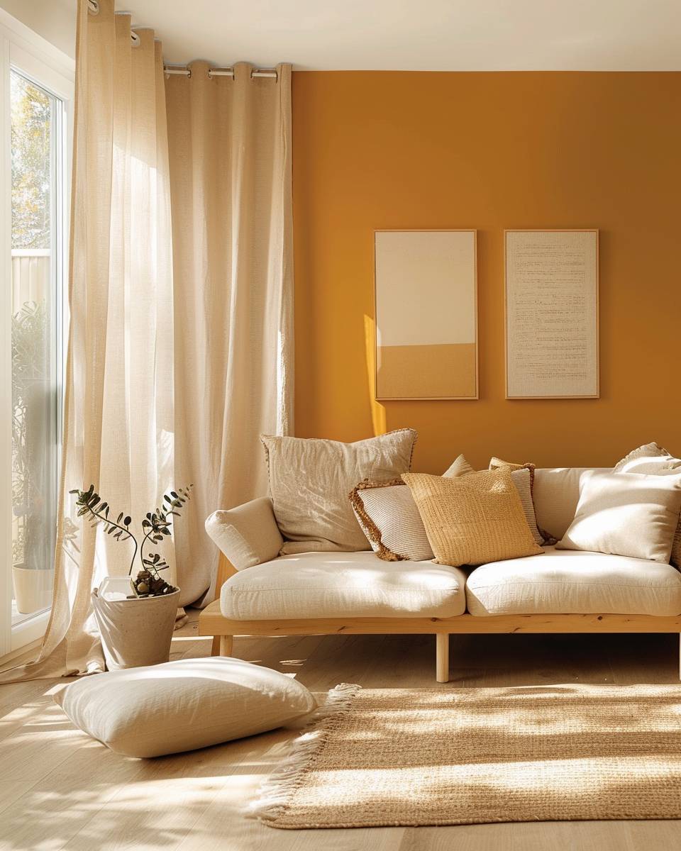 Welche Farbe passt zu Ocker?- Ergänze Ocker durch sanftes Beige