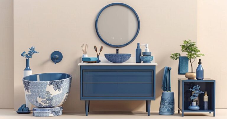 Badezimmer in Blau: 18 kreative Ideen für deine Wohlfühloase