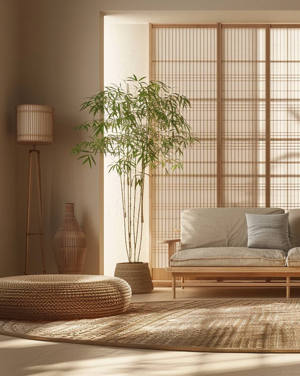 Einrichtungsstil: Zen-Stil- Integriere sanfte, erdige Farbtöne