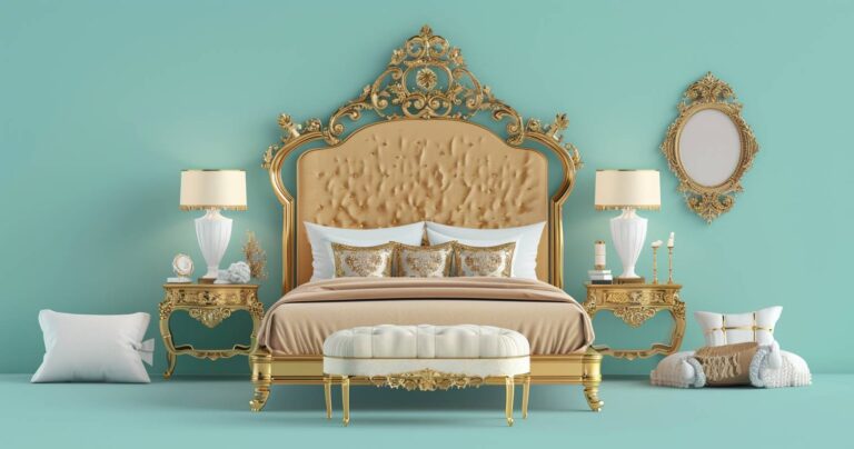 Schlafzimmer mit Gold einrichten: 18 stilvolle Ideen