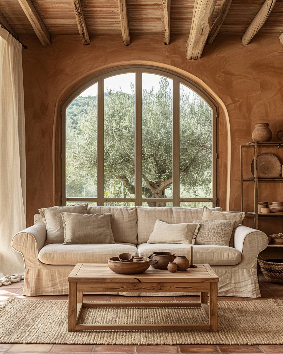 Inspiration und Ideen: Mediterrane Wandfarben-Wähle Terrakotta als warme Grundfarbe