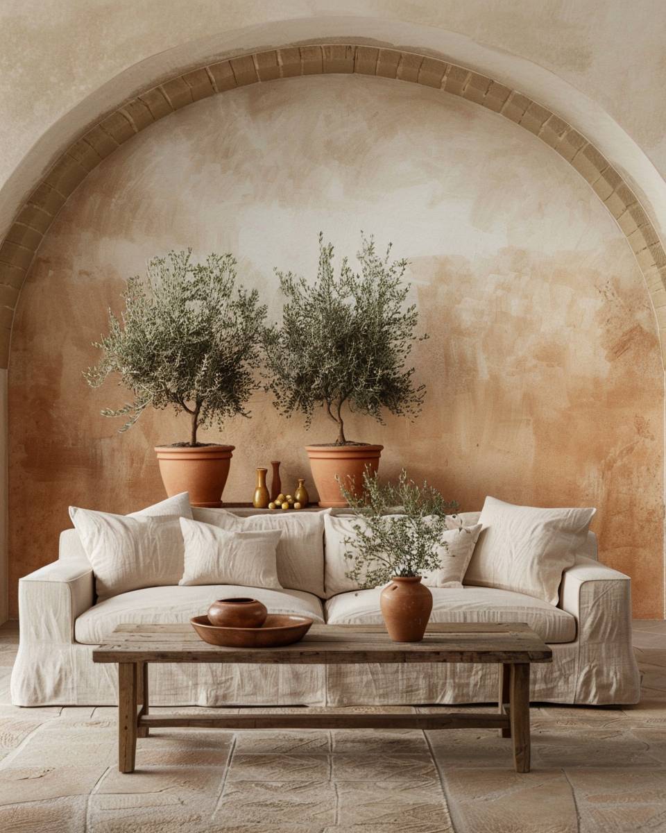 Inspiration und Ideen: Mediterrane Wandfarben- Setze Farbübergänge mit Ombré-Technik um