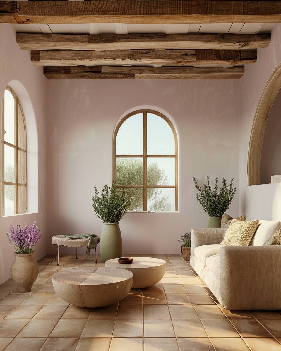 Inspiration und Ideen: Mediterrane Wandfarben- Verleihe dem Raum mit Lavendelfarbe Leichtigkeit