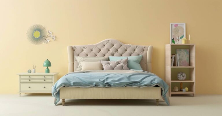 Wandfarbe für kleine Schlafzimmer: 17 inspirierende Ideen