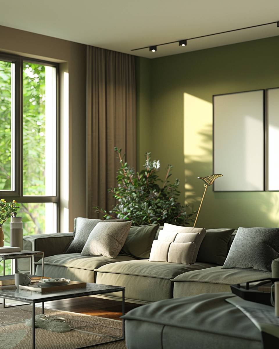 Welche Farbe passt zu Olivgrün?- Mische Graunuancen für schlichte Eleganz