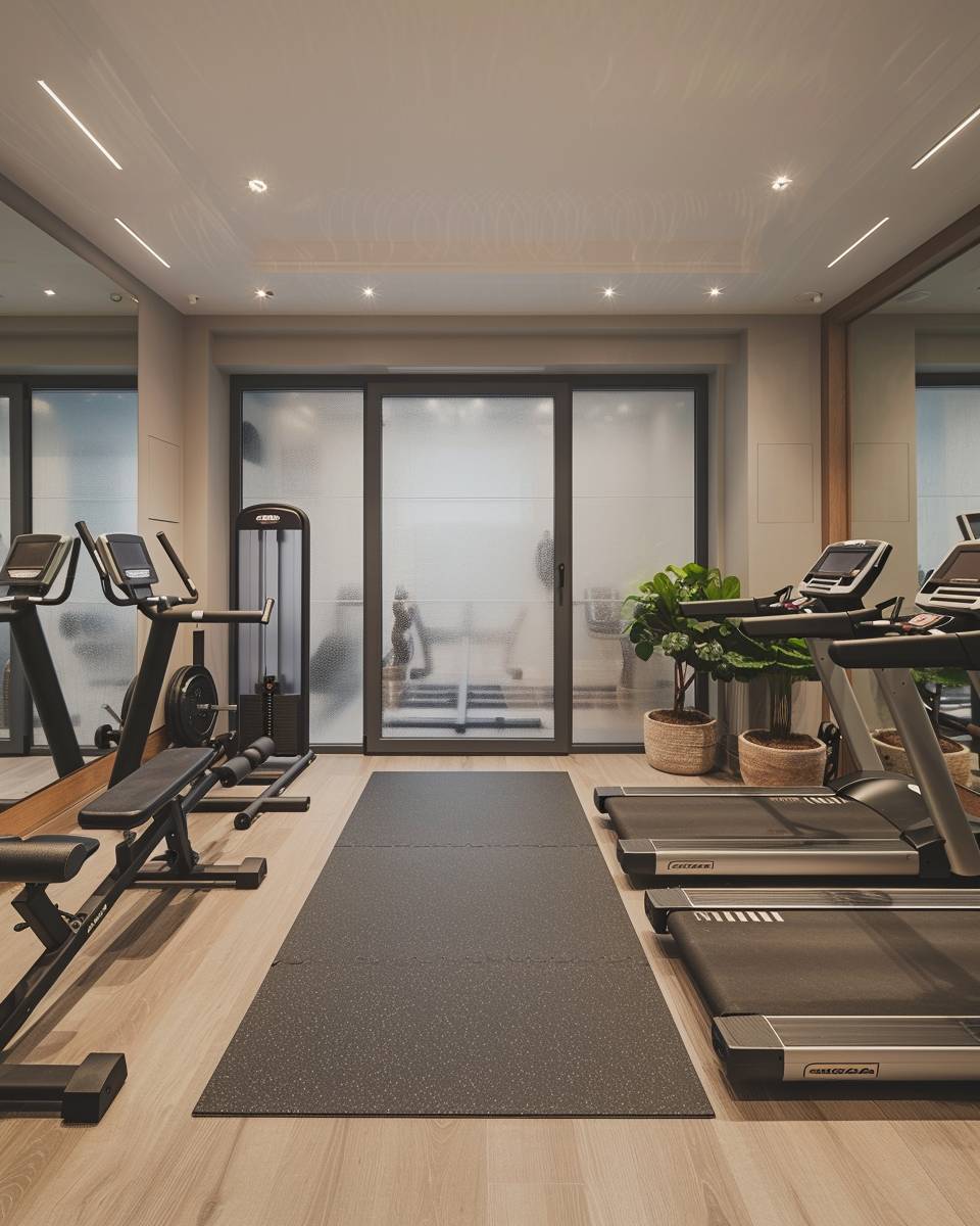 Fitnesskeller einrichten- Versieh Fenster mit Sichtschutz für mehr Privatsphäre