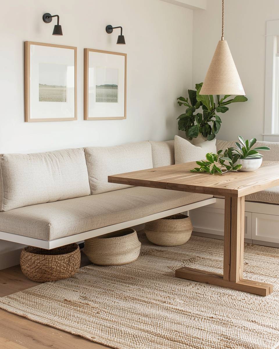 Inspiration: Esszimmer mit Eckbank- Ergänze Teppiche für mehr Wohnlichkeit