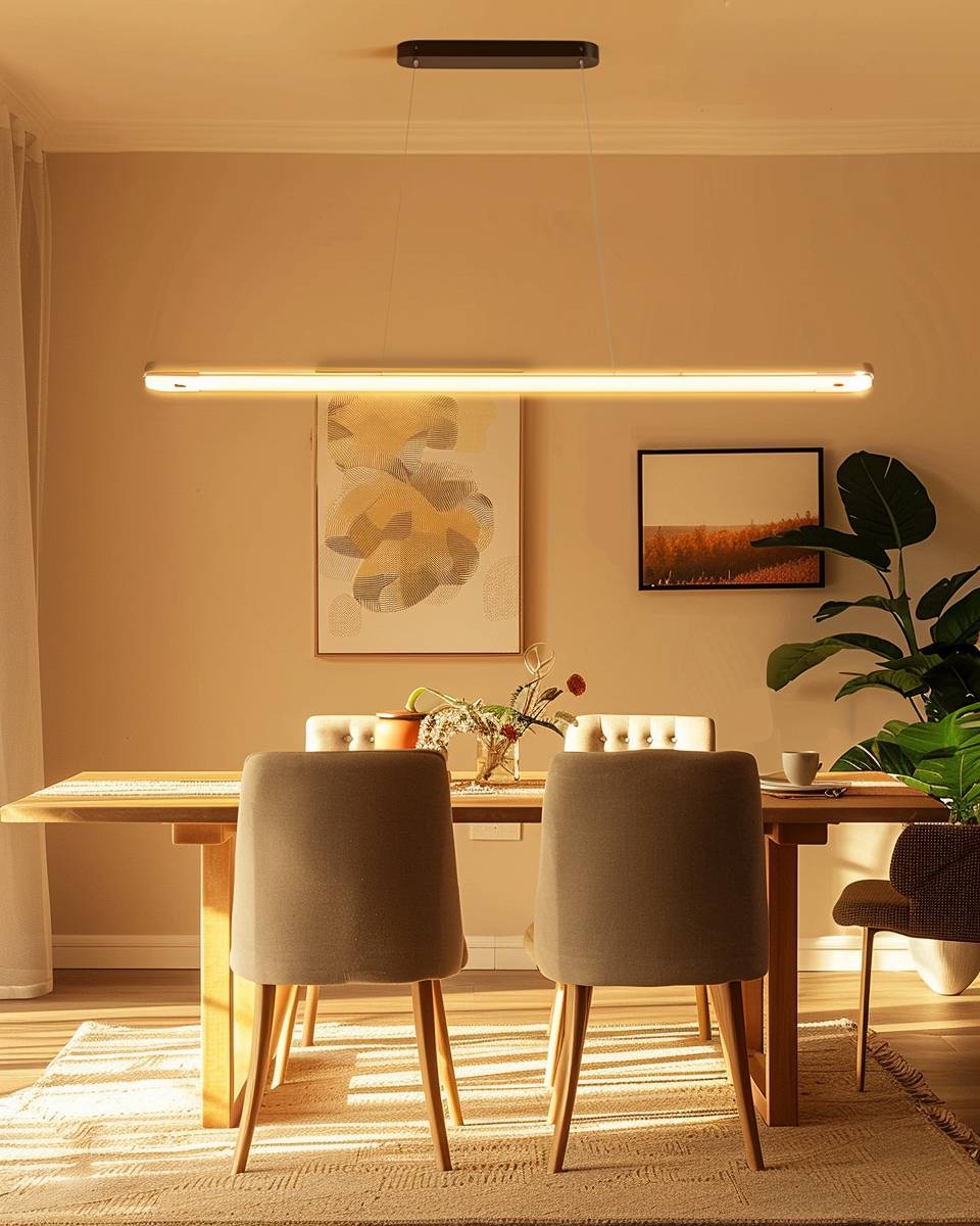 Inspiration: Lampe fürs Esszimmer- Setze auf dimmbare Lampen für Flexibilität