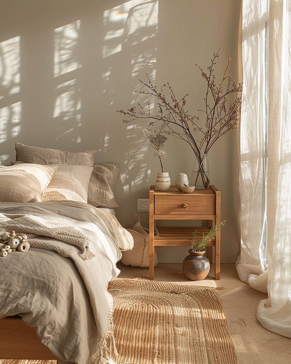 Schlafzimmer nachhaltig einrichten- Dekoriere mit Fundstücken aus der Natur