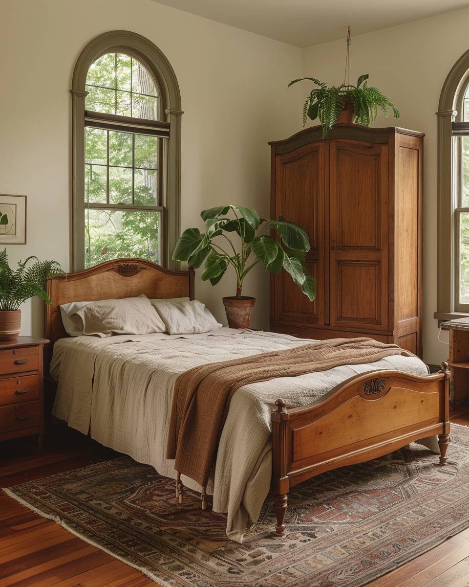 Schlafzimmer nachhaltig einrichten- Kaufe Secondhand-Möbel im Vintagestil