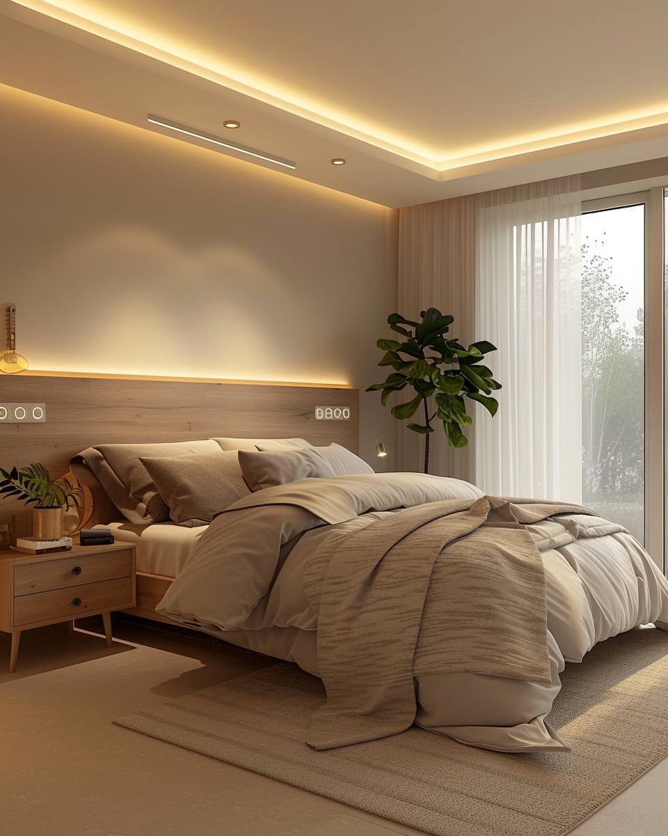 Schlafzimmer nachhaltig einrichten- Spare Energie mit LED-Leuchten und Zeitschaltuhren