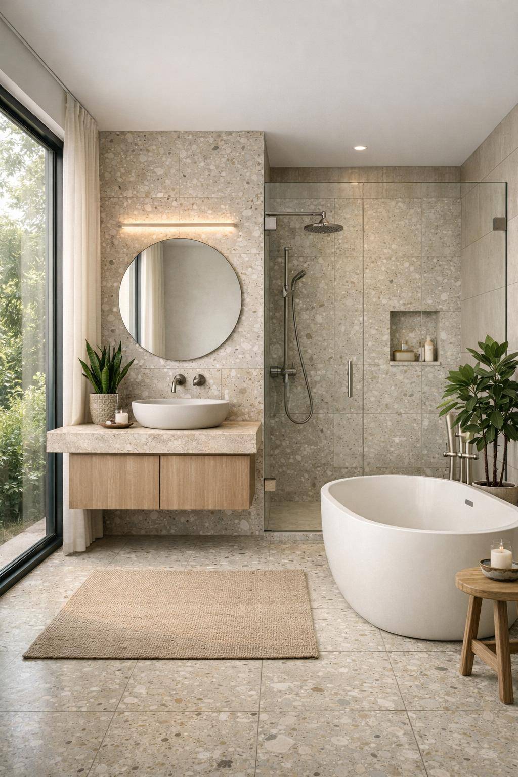 Badezimmer-Trends 2025- Setze auf nachhaltige Keramik im Waschbereich