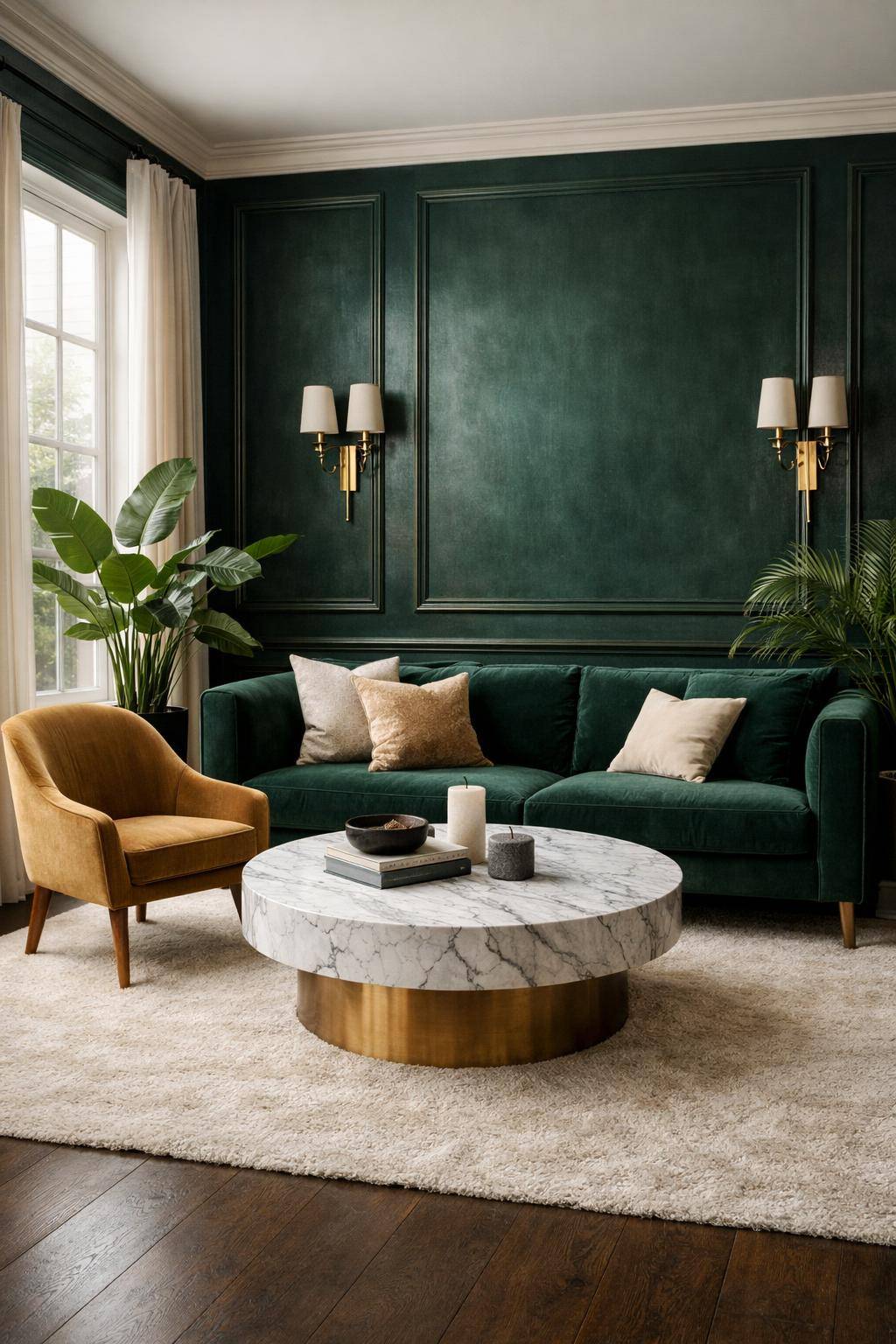 Einrichtungsideen mit Samt- Entdecke Samttapeten für stylische Wände