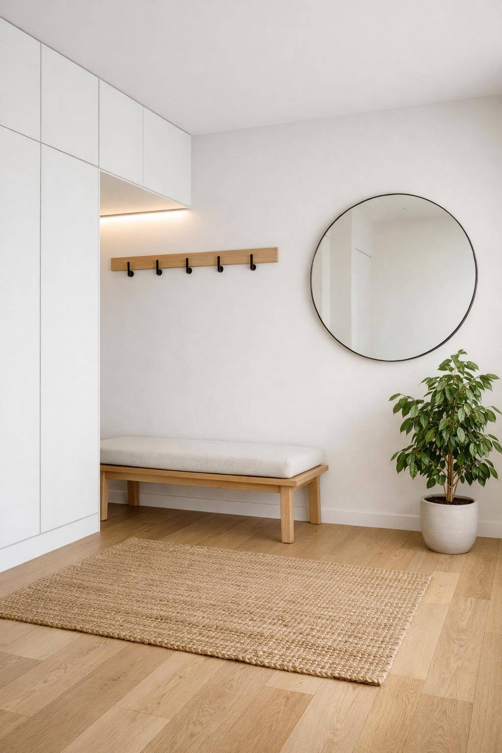 Flur im Skandi-Stil einrichten- Verknüpfe Funktion und Ästhetik harmonisch