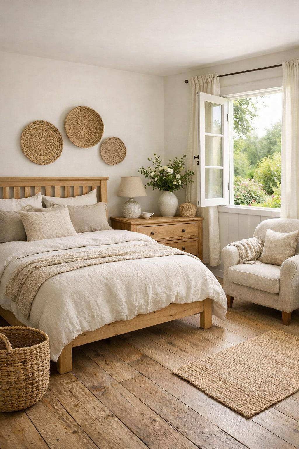 Gästezimmer im Landhausstil-Wähle helle Holzmöbel mit Naturcharme aus