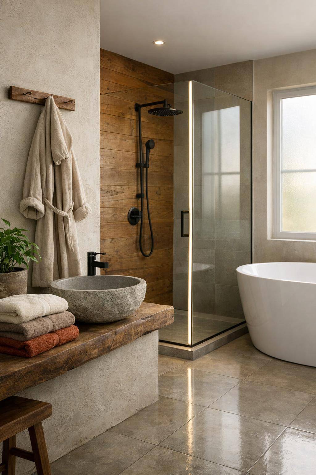 Inspiration: Badezimmer nachhaltig gestalten- Investiere in langlebige, fair gehandelte Badtextilien