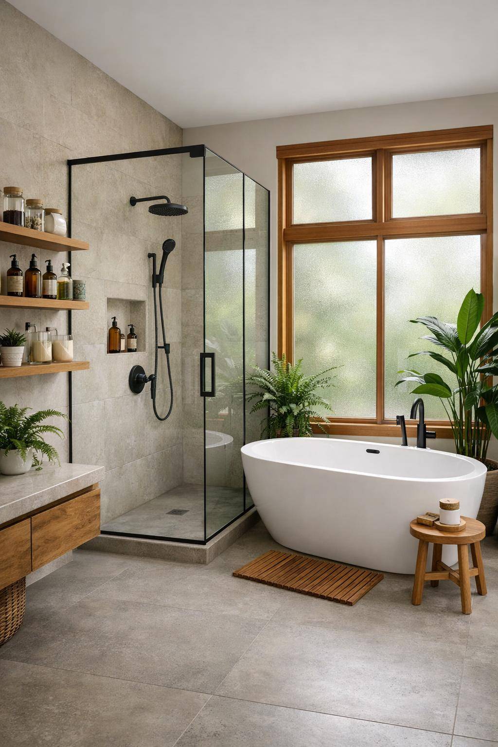 Inspiration: Badezimmer nachhaltig gestalten- Nutze Öko-Putzmittel für die regelmäßige Reinigung