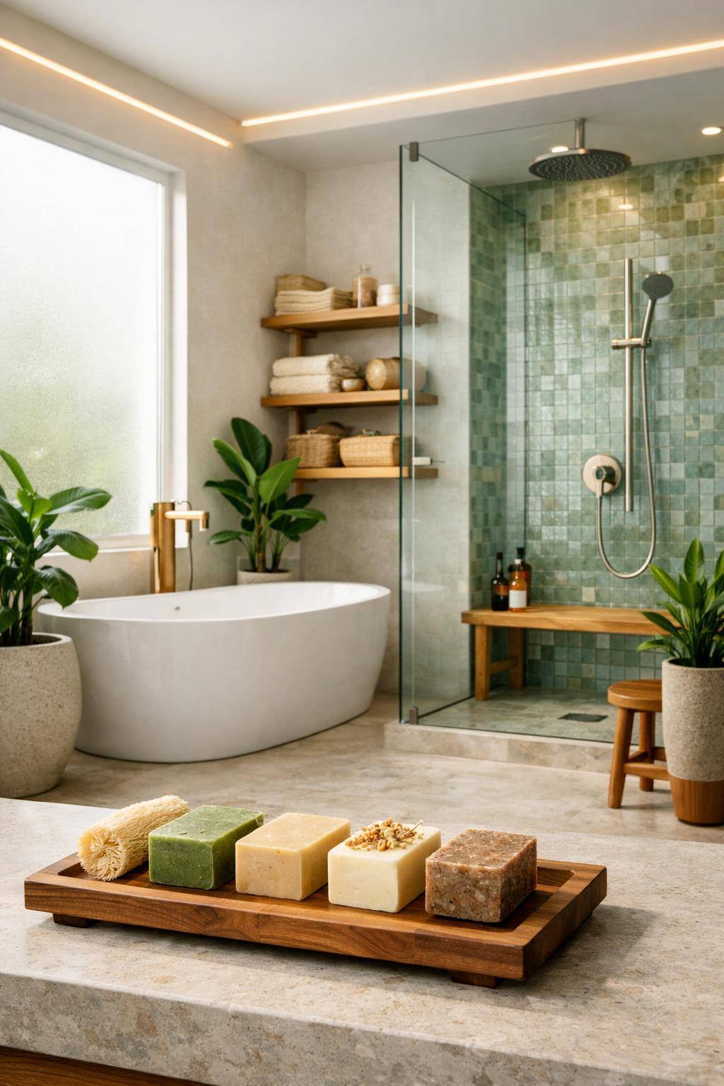 Inspiration: Badezimmer nachhaltig gestalten- Verzichte auf aggressive Chemie im Bad komplett