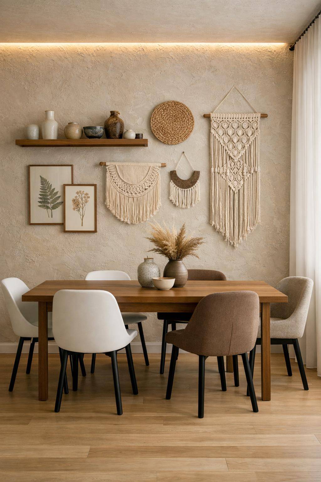 Inspiration: Wanddeko fürs Esszimmer- Individualisiere deine Wand mit DIY-Projekten