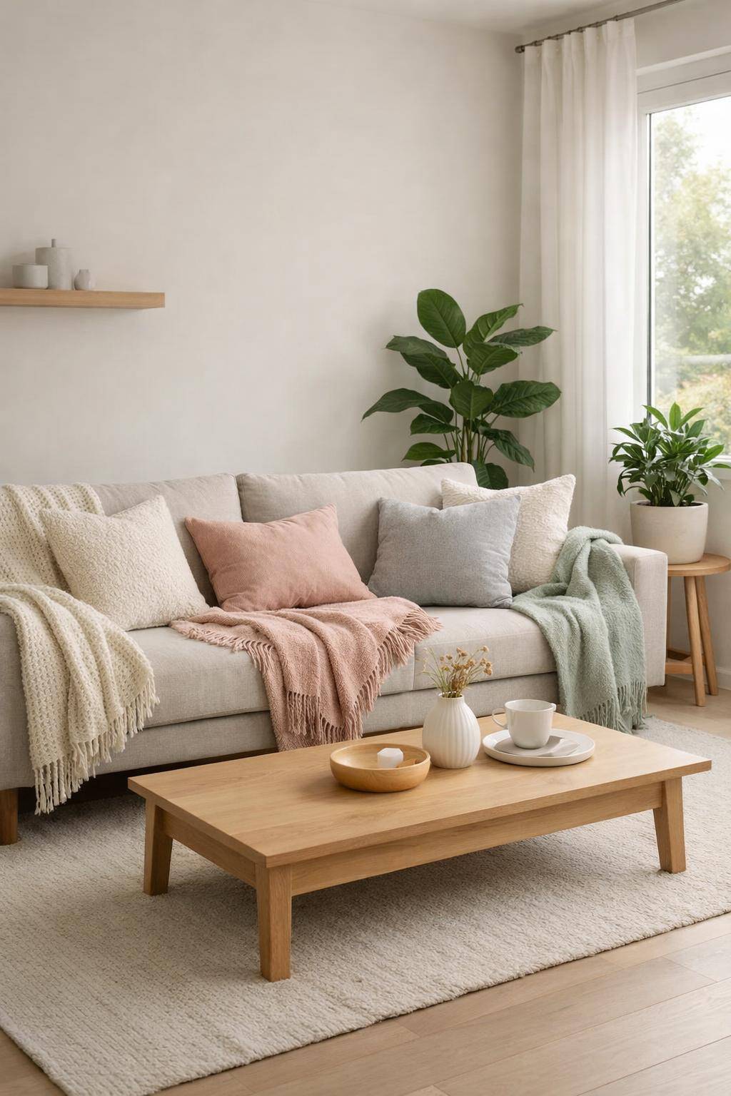 Dekorationsideen für dein Wohnzimmer- Erfrische dein Sofa mit neuen Überwürfen