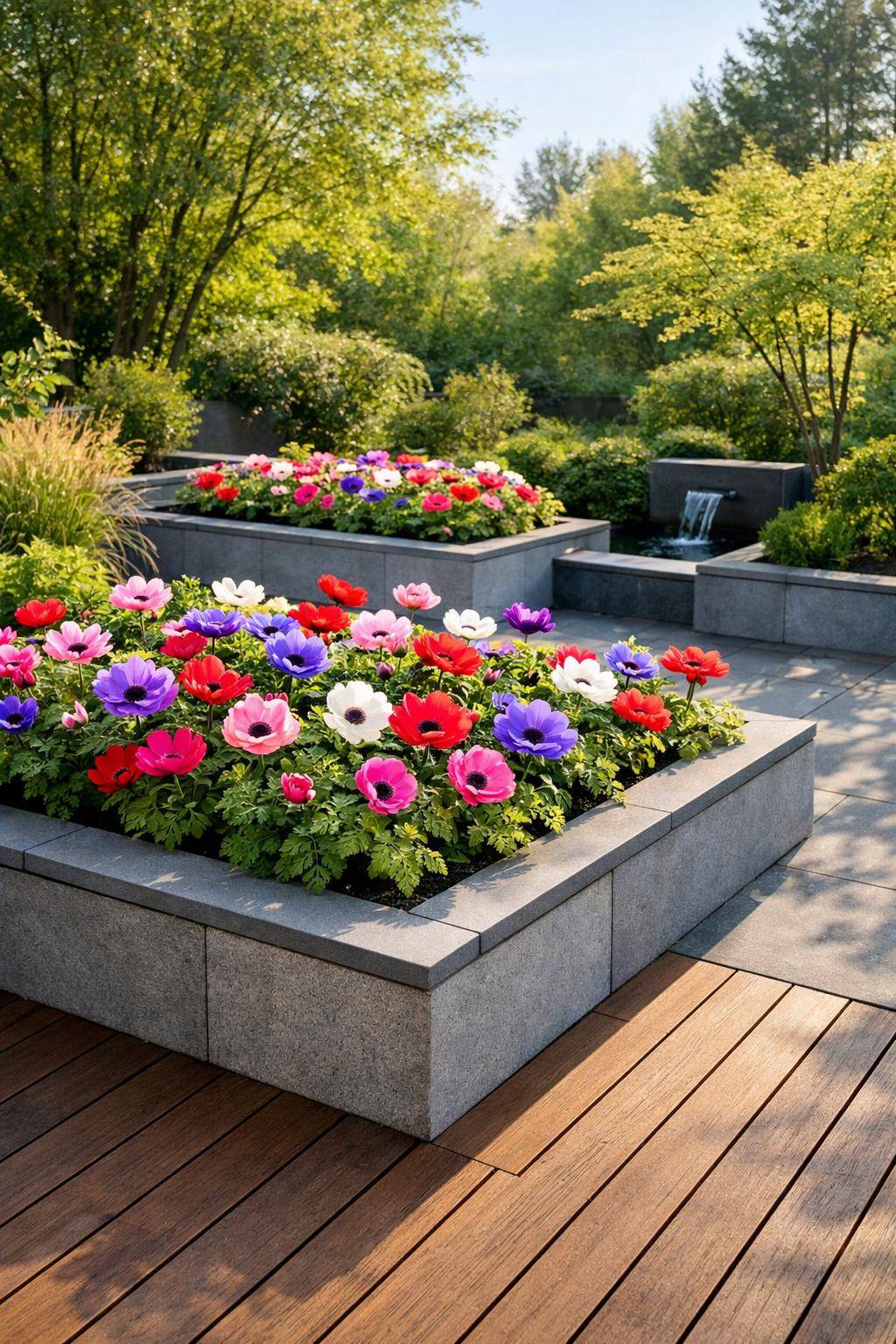 Die schönsten Frühlingsblumen für deinen Garten- Fülle Blumenkästen mit Strahlenanemonen