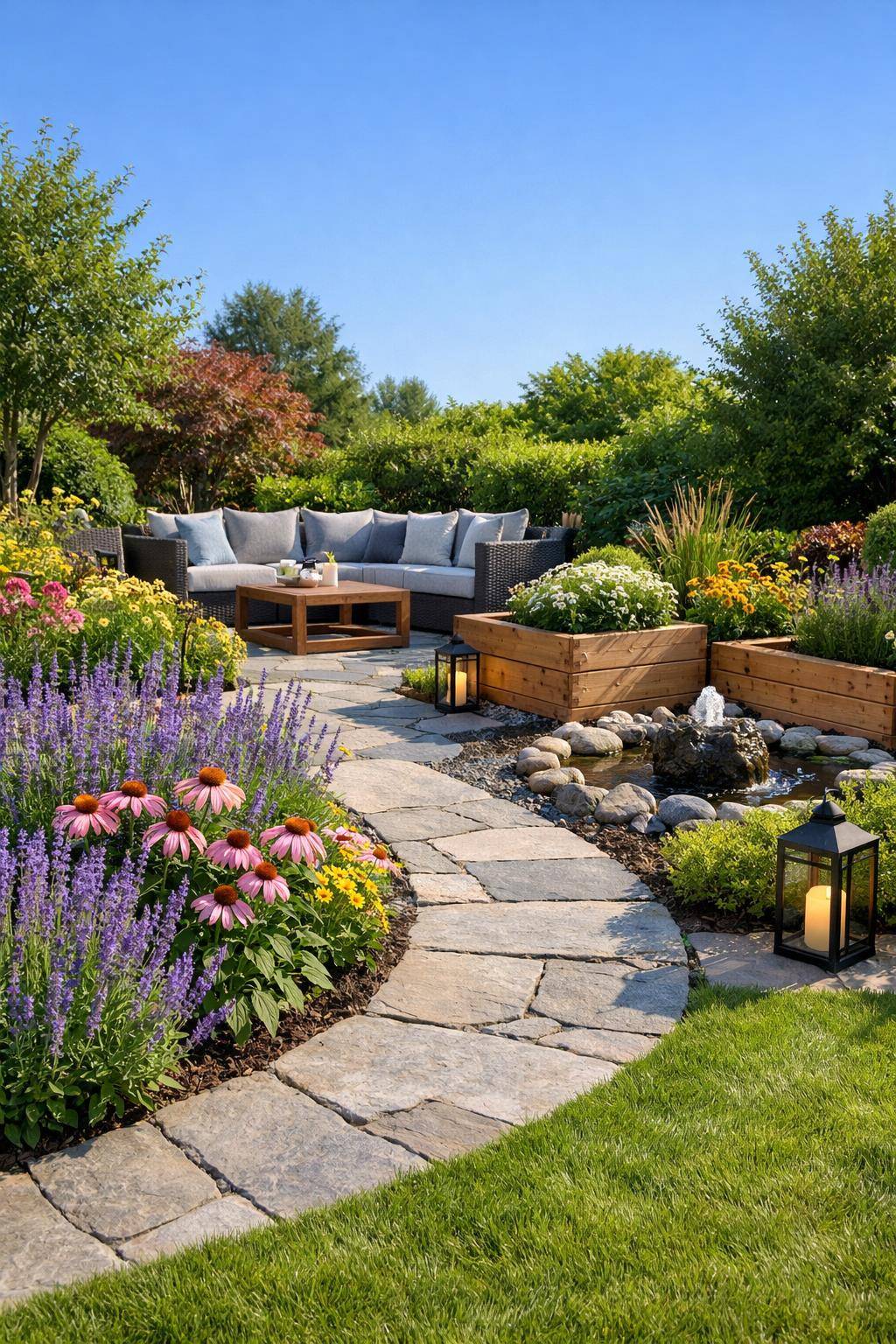 Ideen: Garten fit für den Frühling machen-Pflanze bienenfreundliche Blumen für mehr Leben