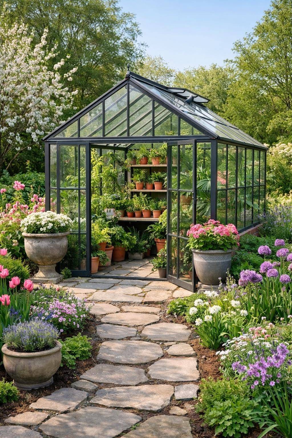 Ideen: Garten fit für den Frühling machen- Erweitere deinen Garten mit einem Mini-Gewächshaus