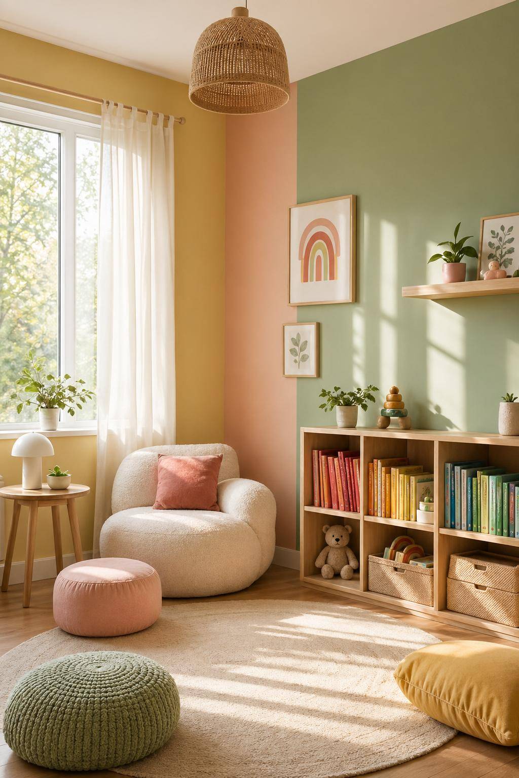 Ideen für Kinderzimmer-Farben- Arbeite mit abwaschbaren Farben für Flexibilität