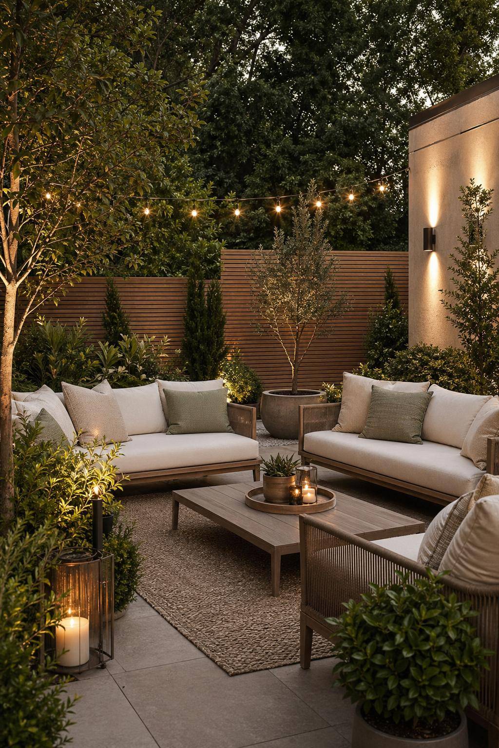 Ideen für Sitzecken im Garten-Setze auf gemütliche Outdoor-Sofas