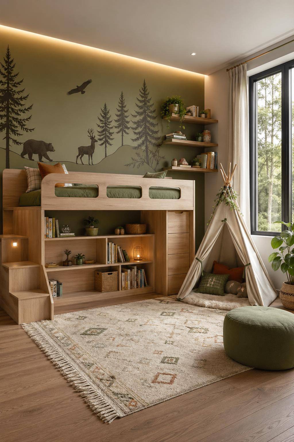 Ideen für moderne Kinderzimmer- Belebe das Zimmer mit Themenwelten