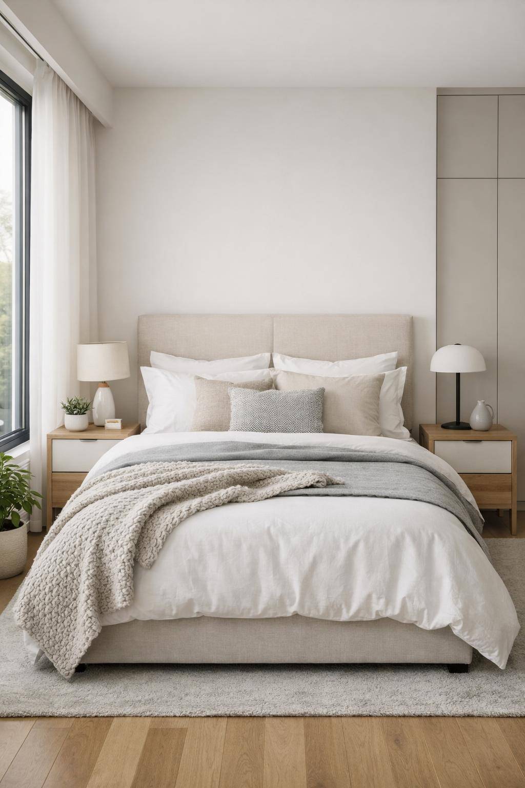 Modernes Schlafzimmer einrichten- Erneuere regelmäßig Bettwäsche für frischen Look