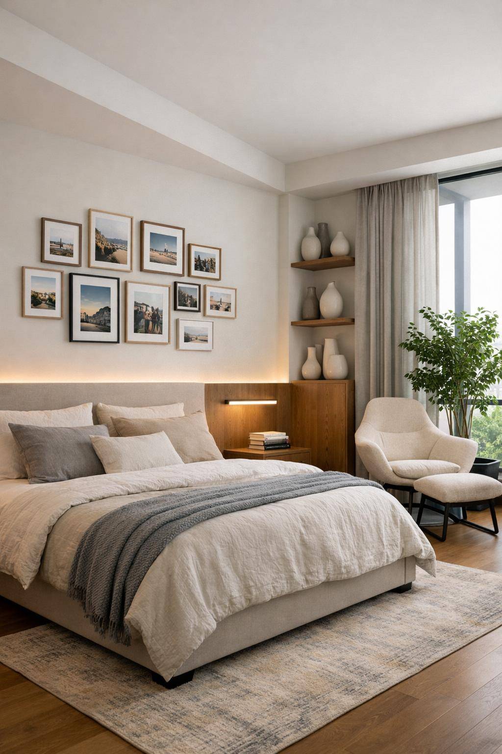 Modernes Schlafzimmer einrichten- Personalisiere dein Schlafzimmer mit Lieblingsobjekten