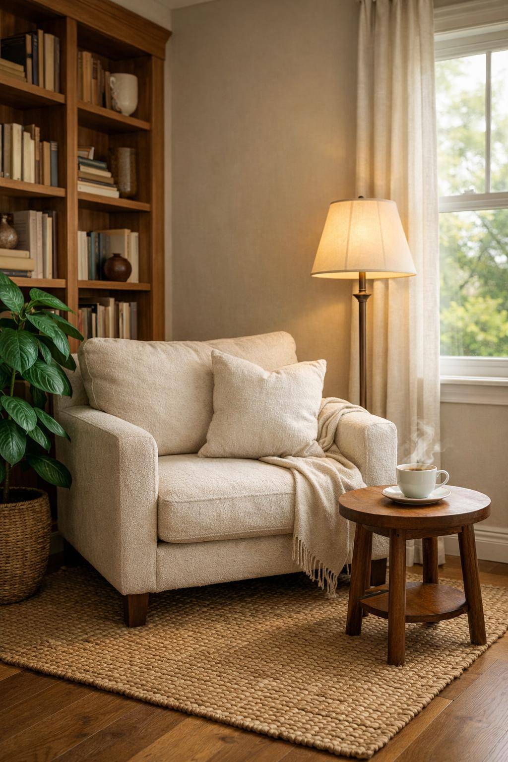 Wohnzimmer einrichten: Ideen und Inspiration- Richte eine gemütliche Leseecke ein