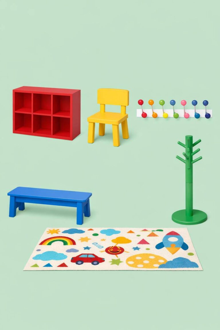 Kinderfreundlichen Flur gestalten: 16 bunte Ideen