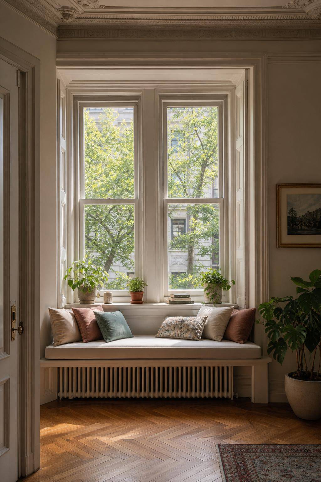 Altbauwohnung einrichten- Gestalte Fensterbänke als gemütliche Sitzplätze