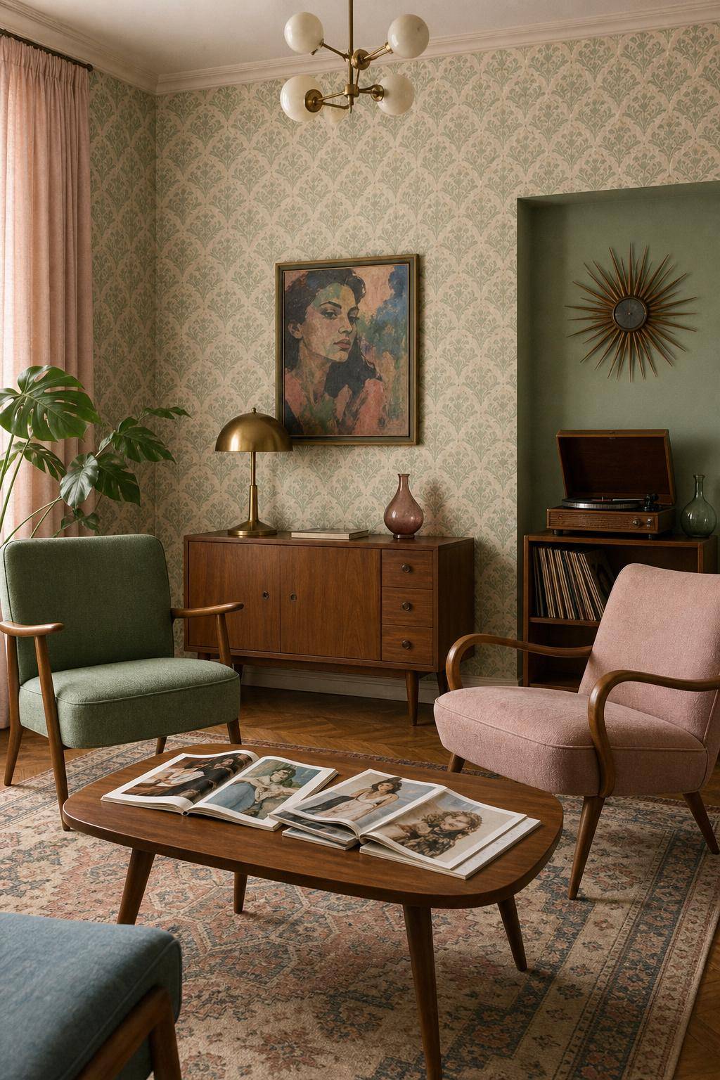 Ideen: Einrichten im Vintage-Stil- Lass dich von alten Modezeitschriften inspirieren