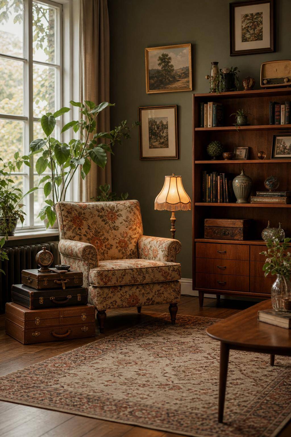 Ideen: Einrichten im Vintage-Stil- Recycle alte Koffer als originelle Beistelltische