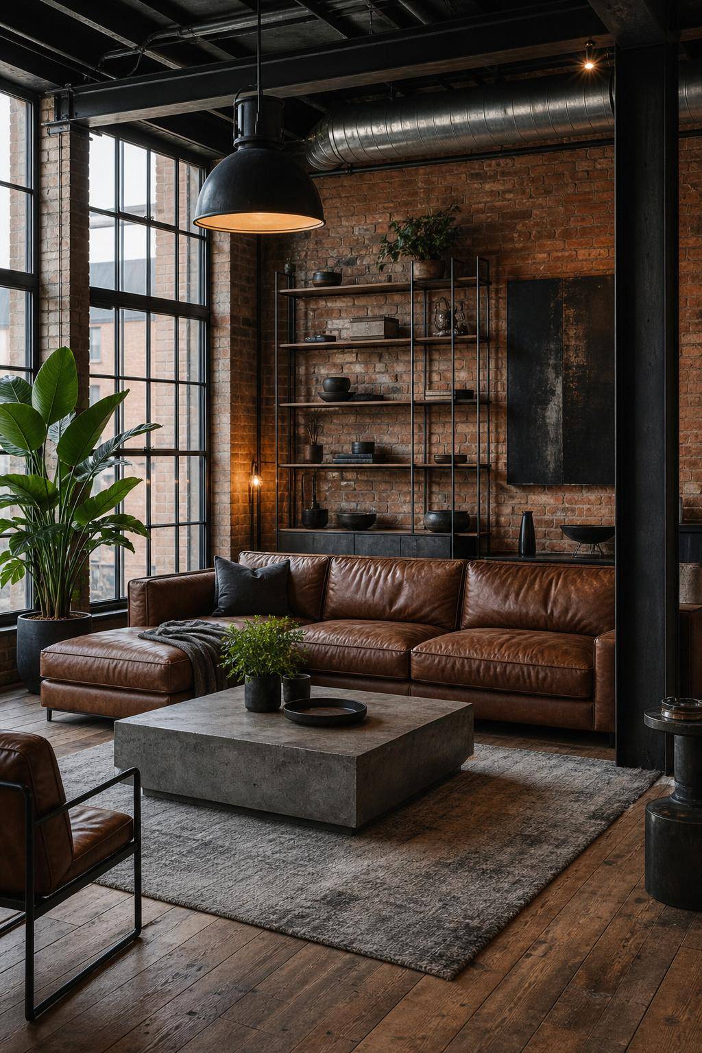 Ideen für modernes Wohnen- Bringe Industrial-Elemente für urbanes Flair ein