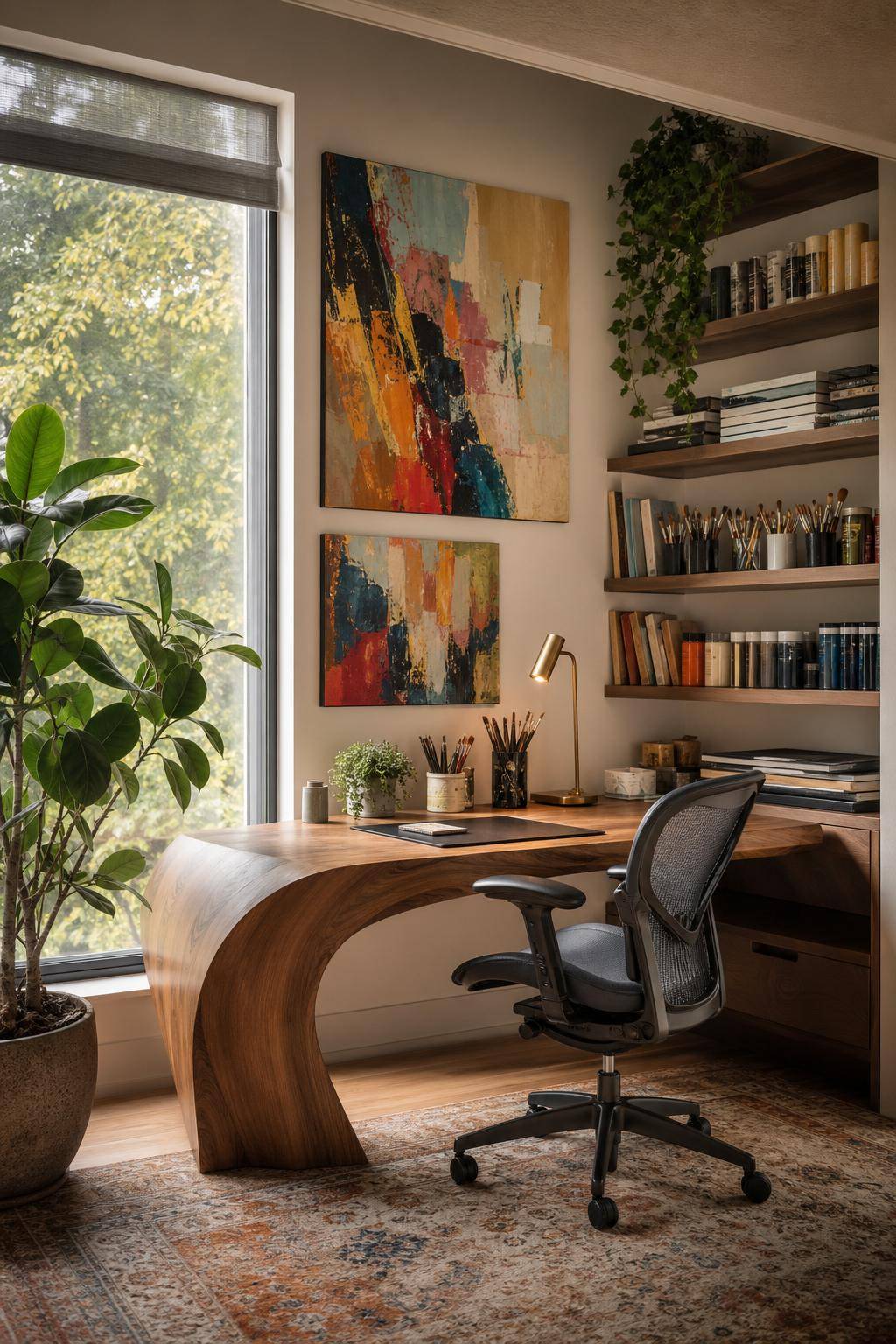 Ideen für schöne Zimmer- Entwickle eine Ecke für Kreativprojekte