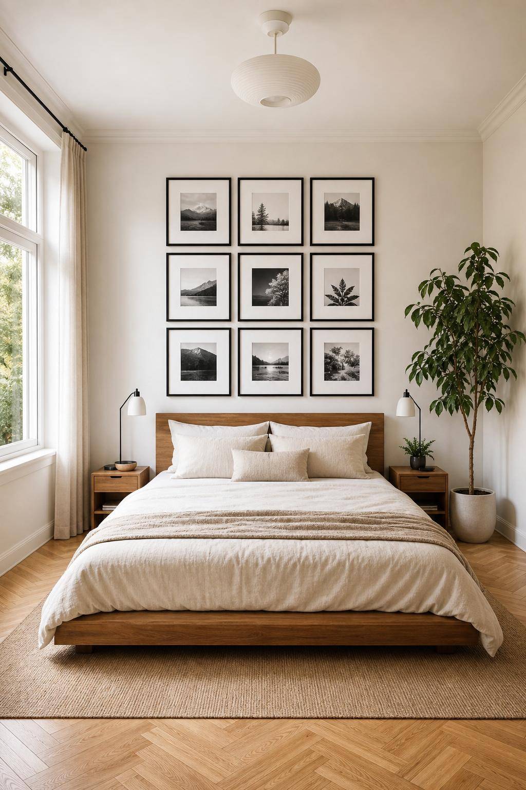 Ideen für schöne Zimmer- Präsentiere Erinnerungen auf einer Fotowand