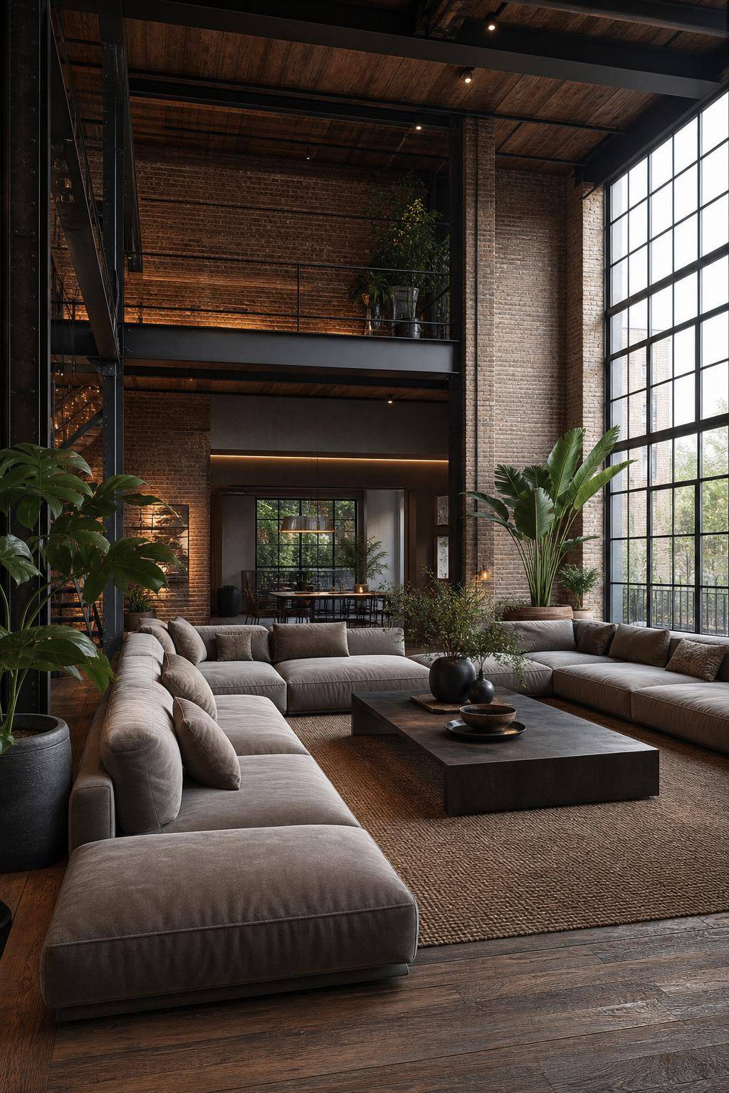Loft einrichten- Wähle XL-Sofas für gesellige Runden