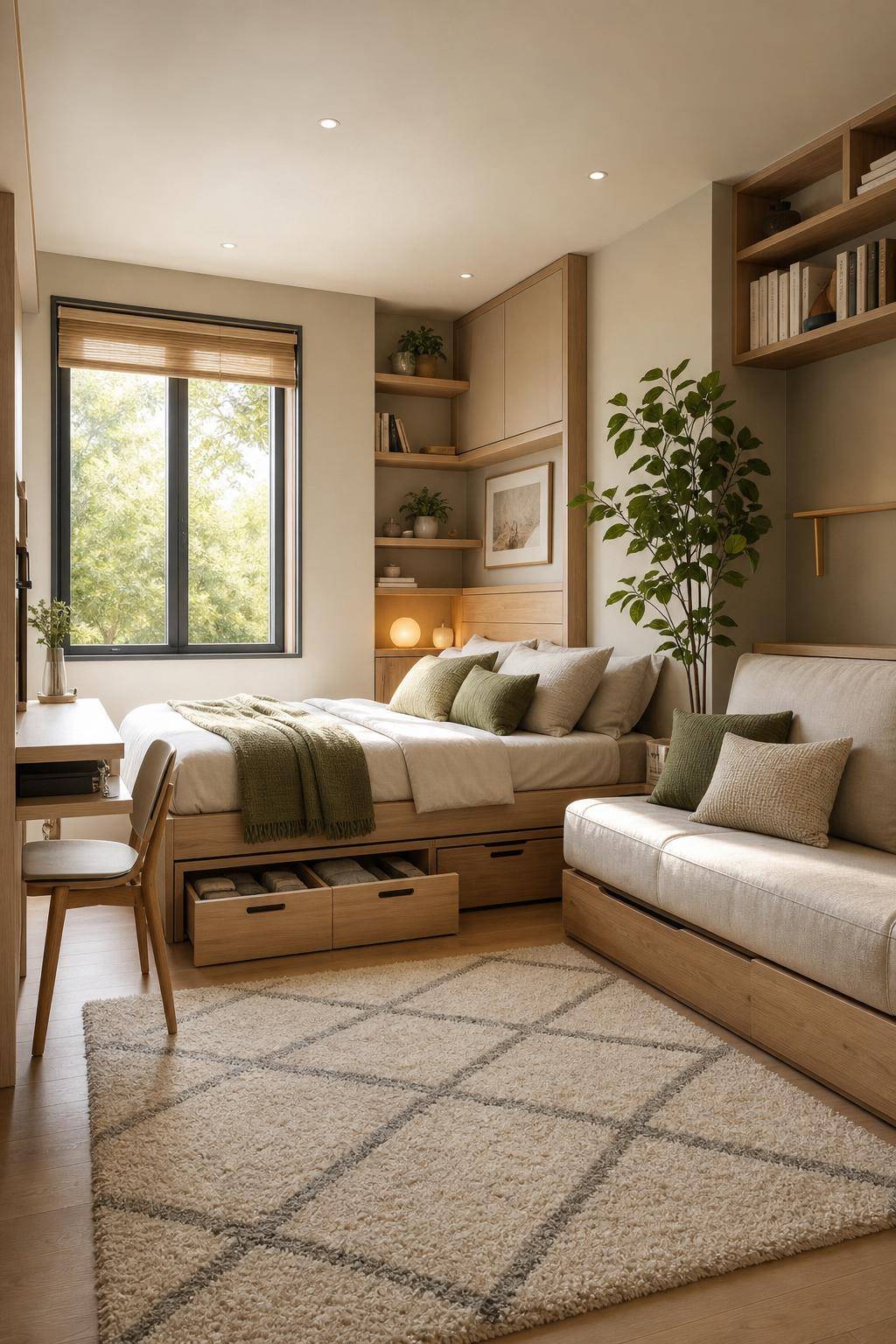 Zimmer-Design: Ideen für dich-Setze auf multifunktionale Möbelstücke