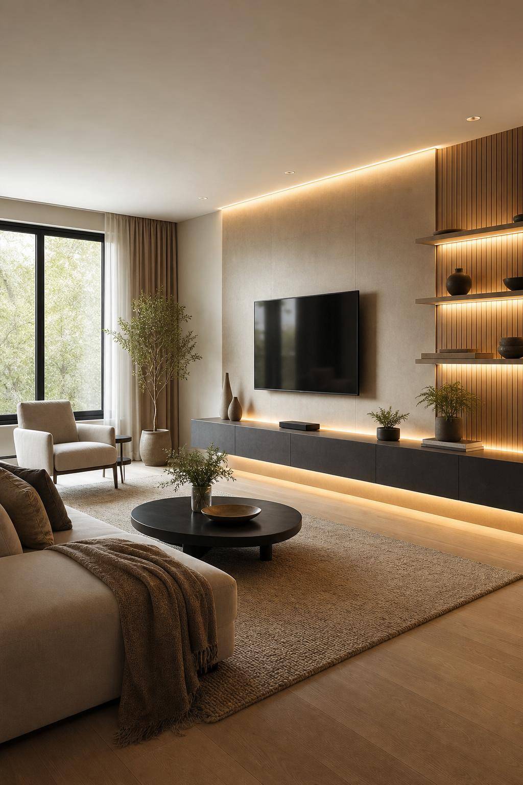 Zimmer-Design: Ideen für dich- Integriere indirekte Lichtquellen gezielt