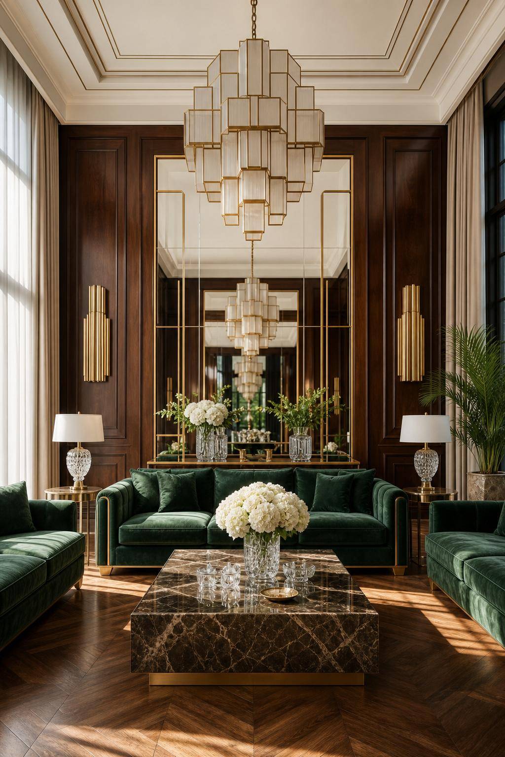 Einrichtung im Art-Deco-Stil - Ergänze Räume mit edlen Kristallvasen